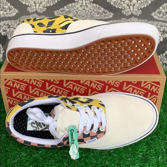 VANS COMFYCUSH ERA MIXED MEDIA WHITE/MULTI WMNS - Picture 3 of 16
